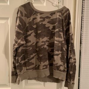 Target Camo Print Sweatshirt